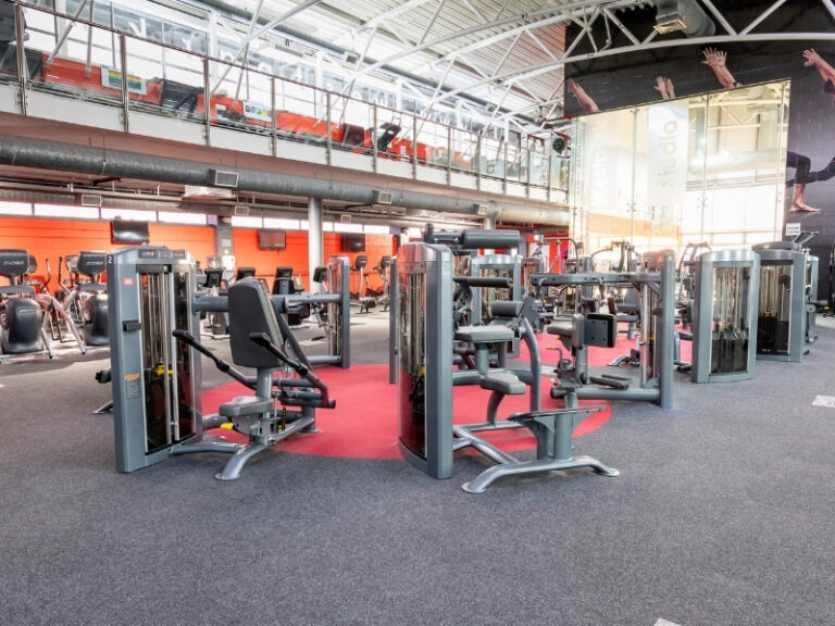 main gym floor in west park fitness