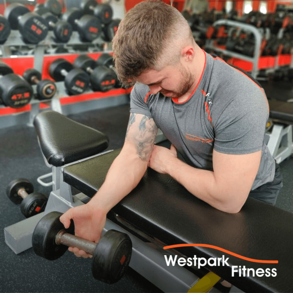 wrist curl westpark fitness exercise of the week