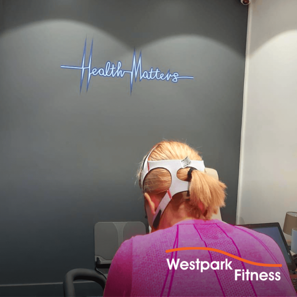 v02 max testing at westpark fitness with health matters