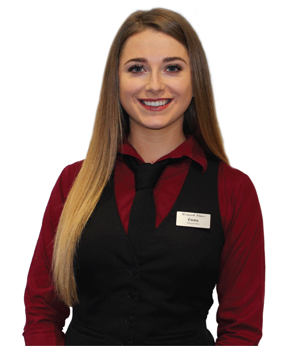 westpark fitness receptionist team emma