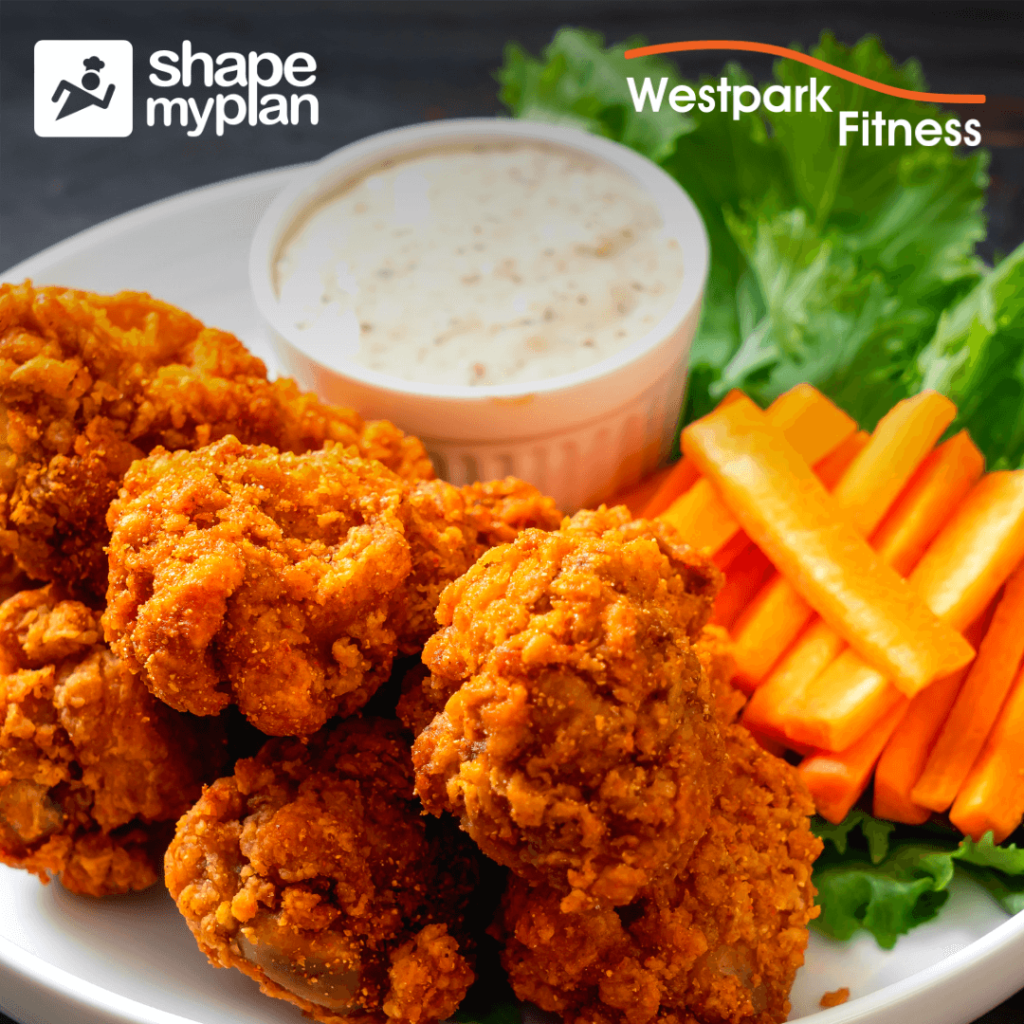 cauliflower buffalo wings recipe of the week at westpark fitness