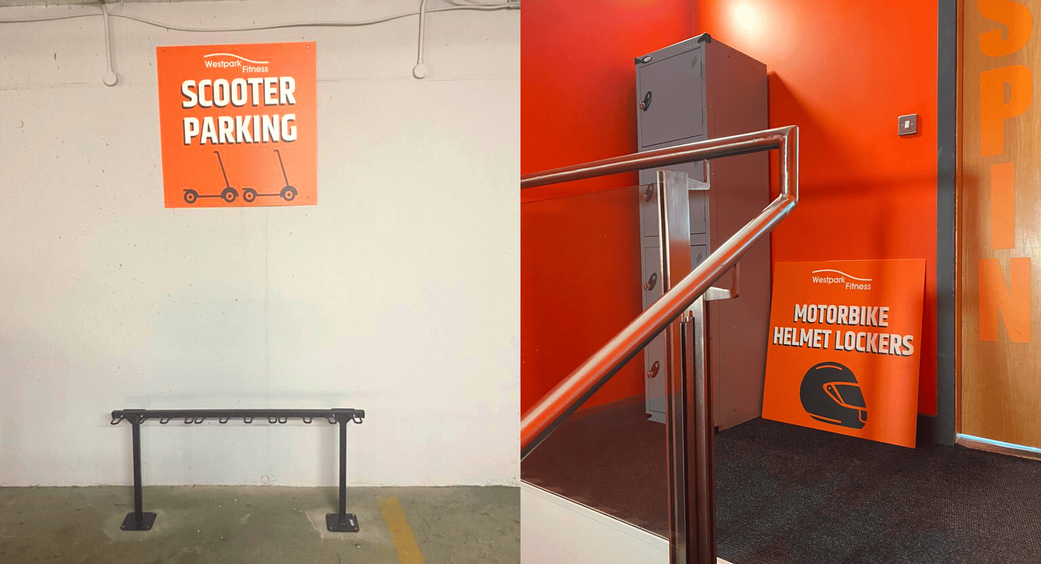 parking at westpark fitness