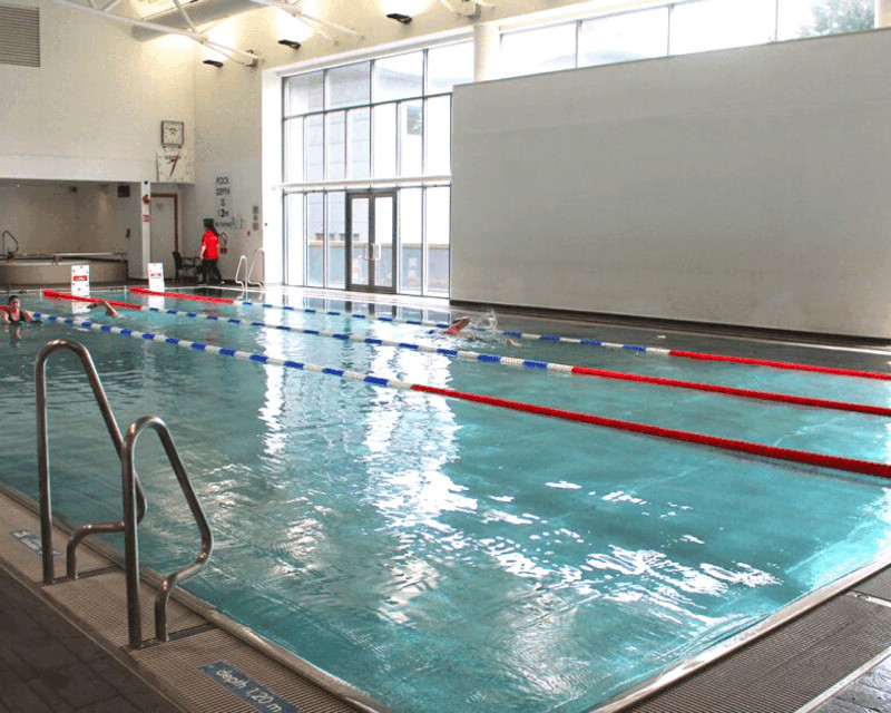 stainless steel swimming pool at westpark gym in tallaght dublin