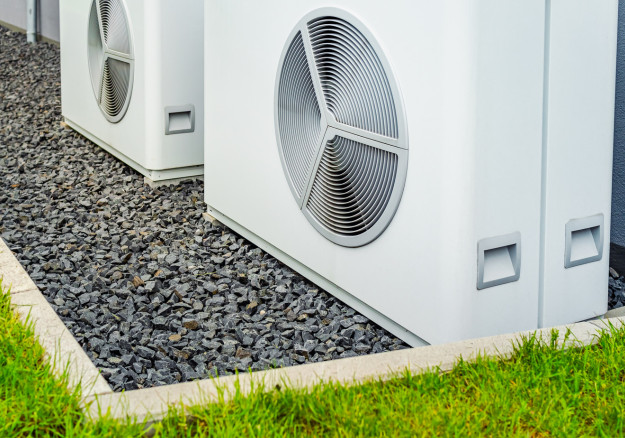 a set of heat pumps