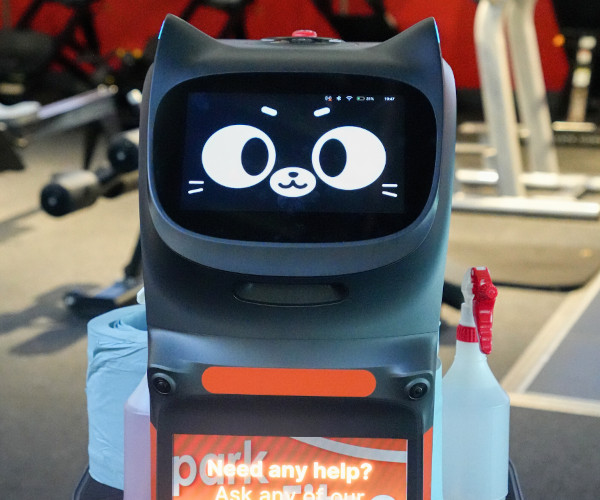 bella robot at westpark fitness